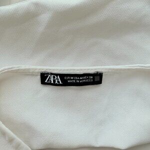 White Zara Top